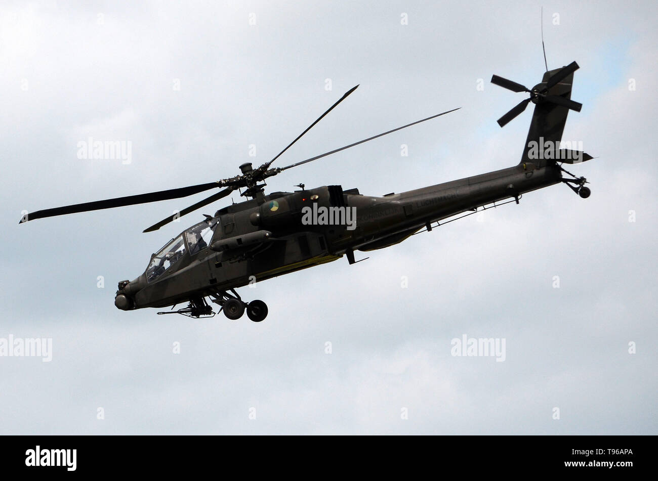 AH-64 elicottero Apache Foto Stock