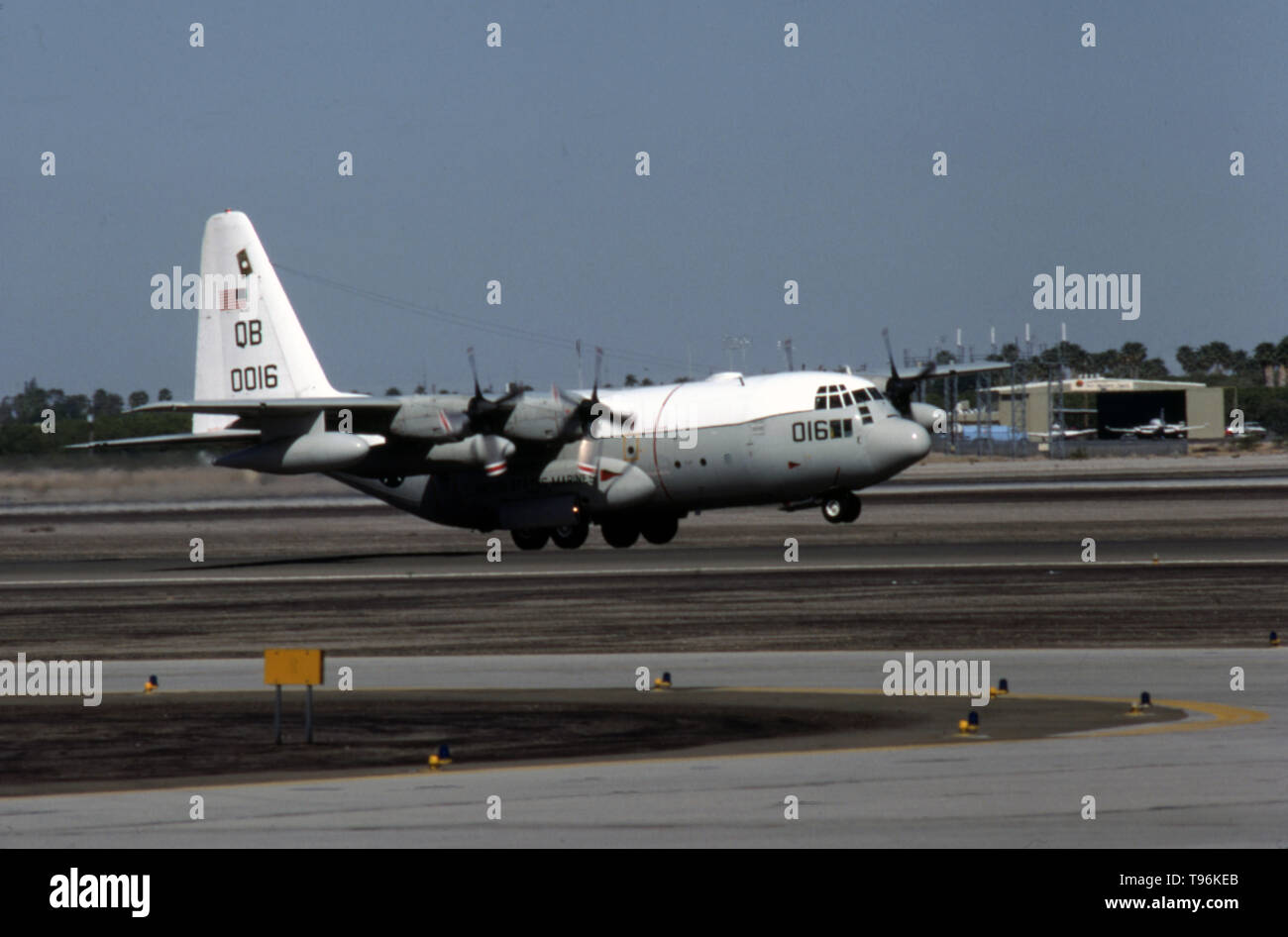 USMC Corpo della Marina degli Stati Uniti Lockheed KC-130R Hercules Foto Stock