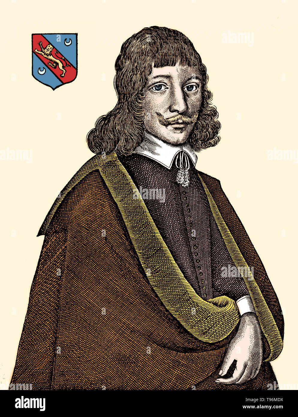 Nicholas Culpeper (18 Ottobre 1616 - 10 gennaio 1654) era un botanico inglese, erboristeria, medico e astrologo. I suoi libri pubblicati include l'inglese Physitian (1652), a base di erbe completa (1653), che contiene un ricco archivio di prodotti farmaceutici a base di erbe e di conoscenza, e sentenza astrologica di malattie da Decumbiture dei malati (1655), che è una delle più dettagliate documenti noti sulla pratica di astrologia medica. Foto Stock