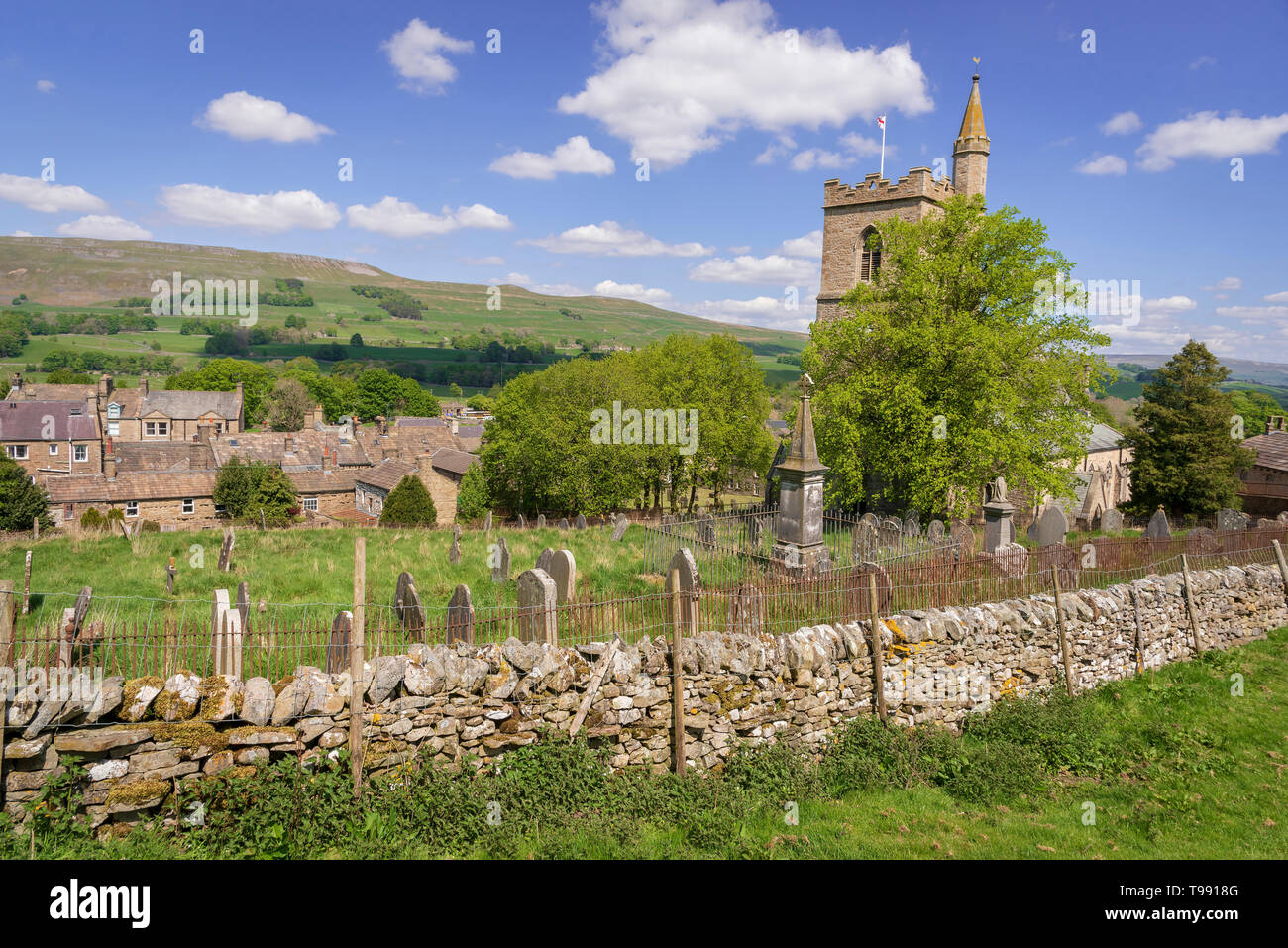 St. Margaret's chiesa Hawes. Yorkshire Dales. Foto Stock