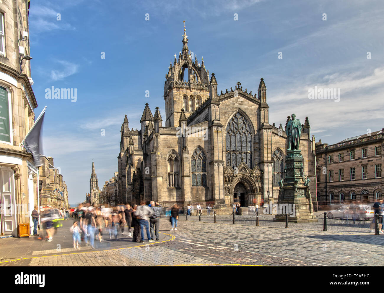 La Cattedrale di St Giles di Edimburgo , in Scozia Foto Stock