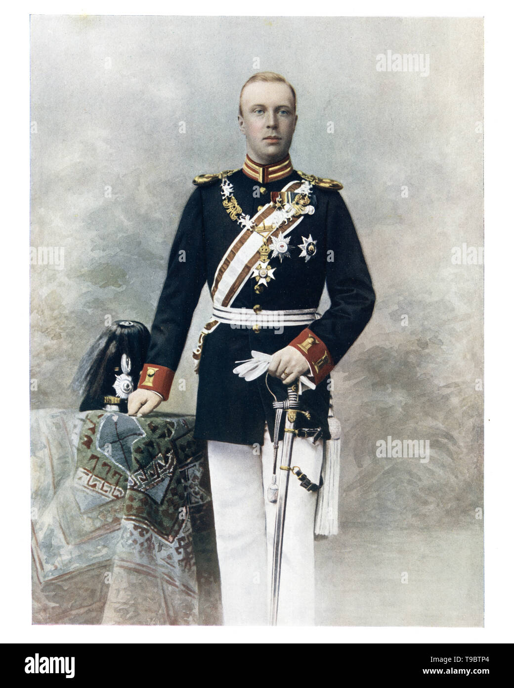 Il Duca Enrico di Mecklenburg-Schwerin era principe consorte dei Paesi Bassi come il marito della Regina Guglielmina dei Paesi Bassi. Foto Stock