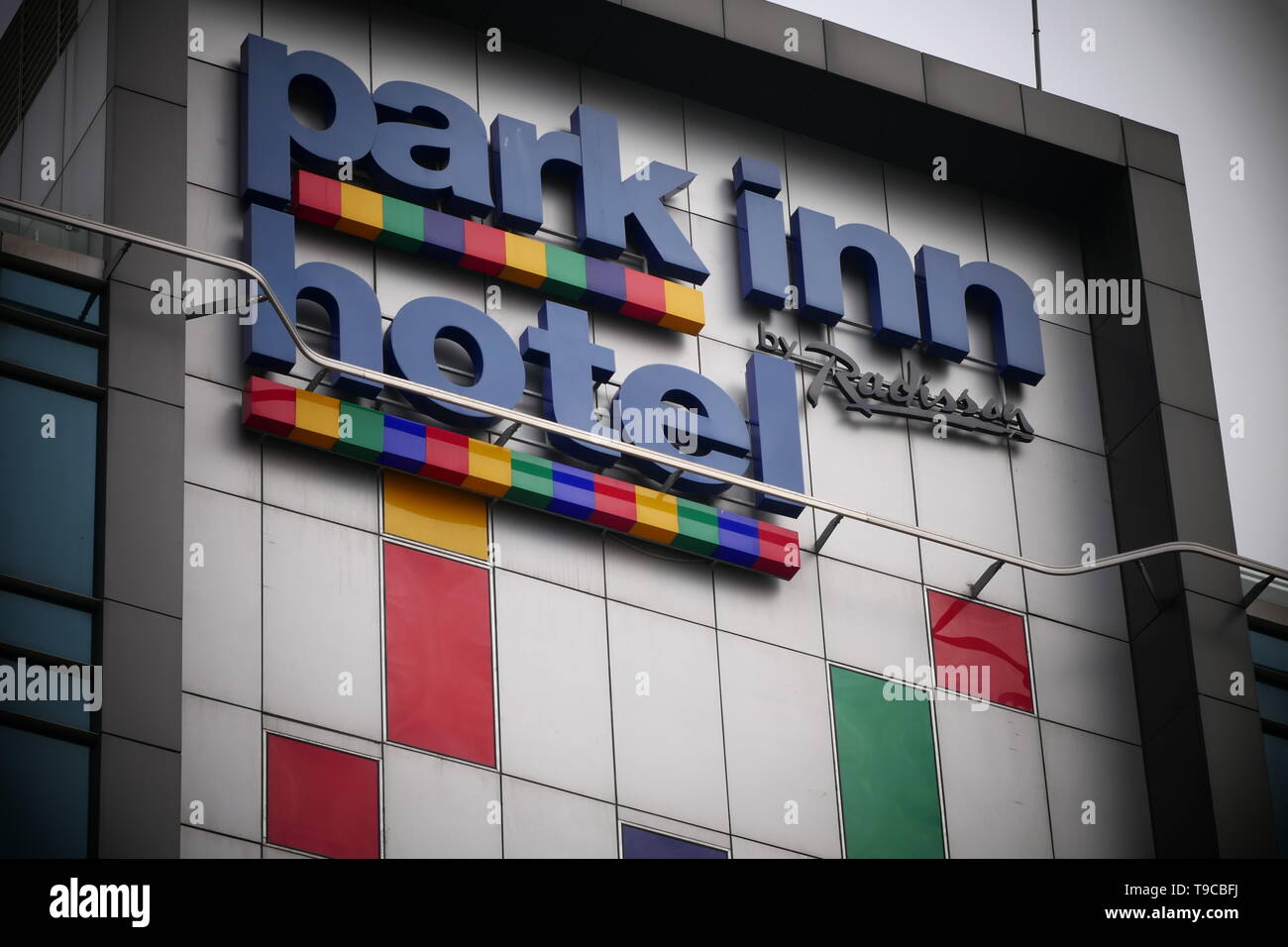 ISTANBUL, Turchia - 14 dicembre 2018: Vista del marchio di albergo segno: Park Inn by Radisson Foto Stock