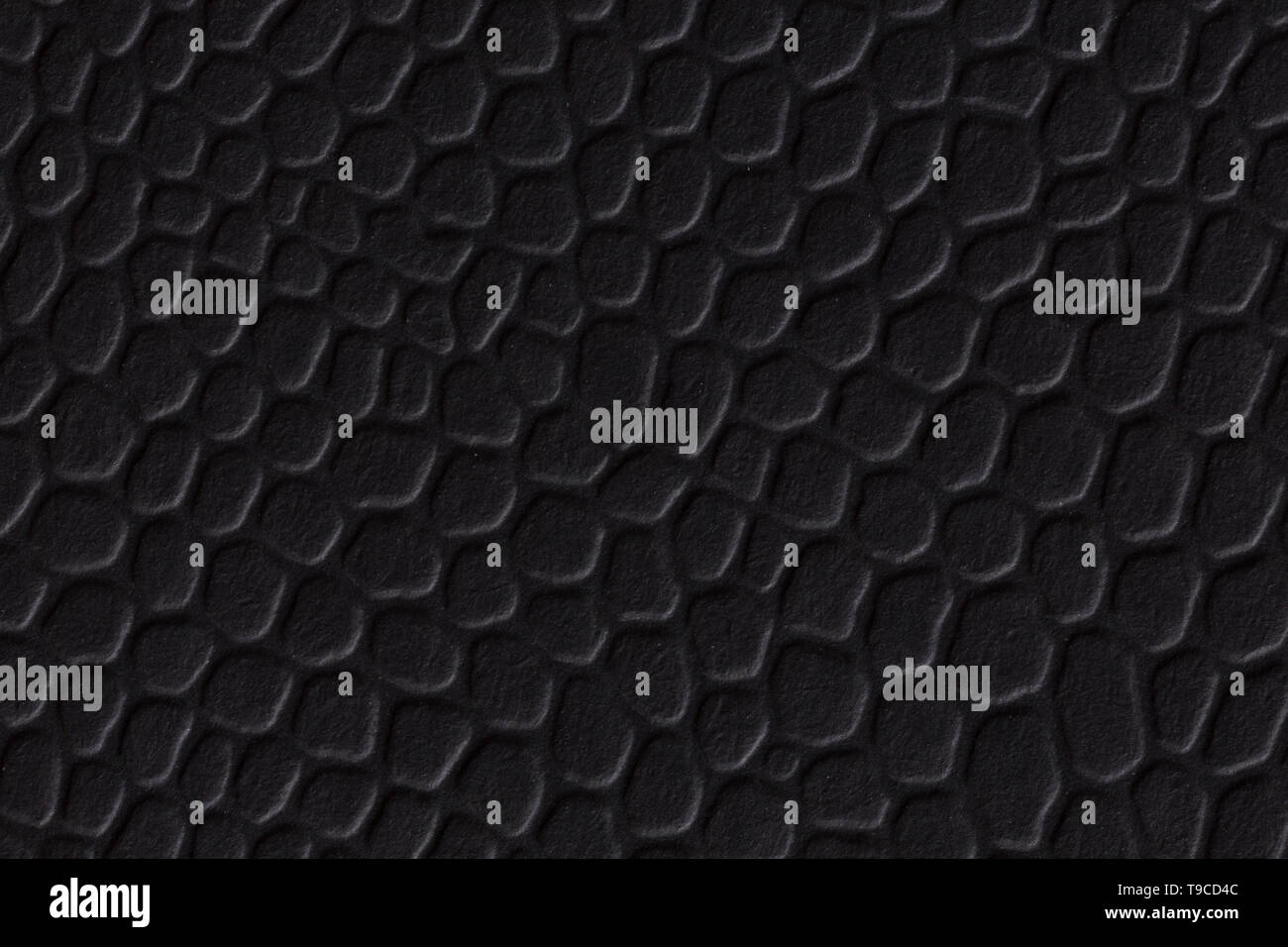 Carta nera texture con design d'arte. Colore nero dello sfondo. Foto Stock
