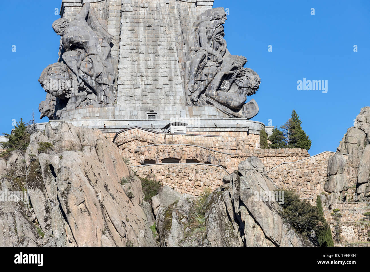 Abbazia di Santa Croce della valle del falen Foto Stock