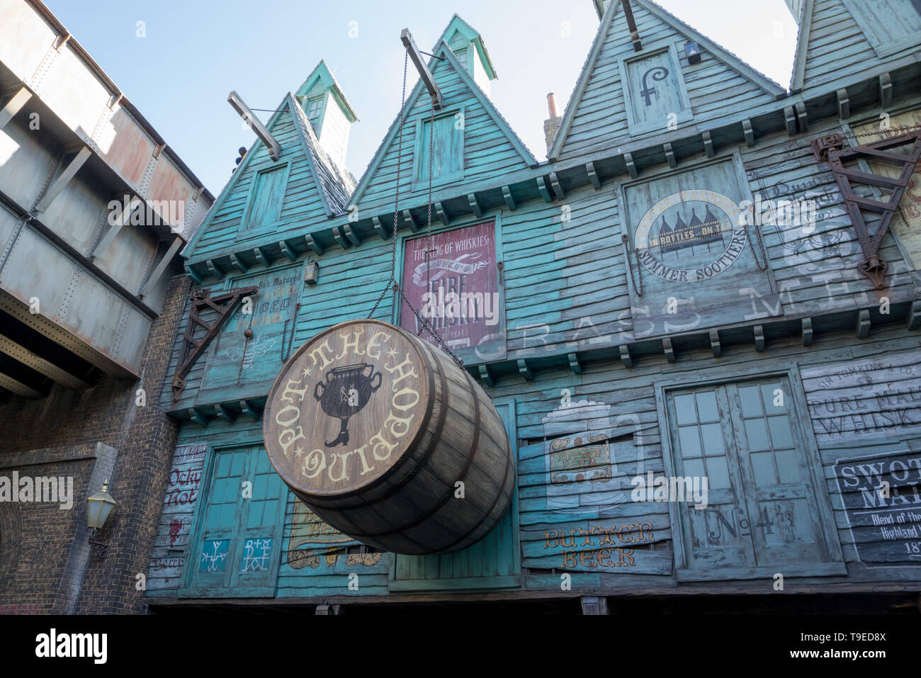 Orlando, Florida, Stati Uniti d'America - Giugno 2015 : Universal Studios Theme Park, edifici in Diagon Alley Foto Stock Orlando, Florida, Stati Uniti d'America - Giugno 2015 : Universal Studios Theme Park, edifici in Diagon Alley Foto Stock