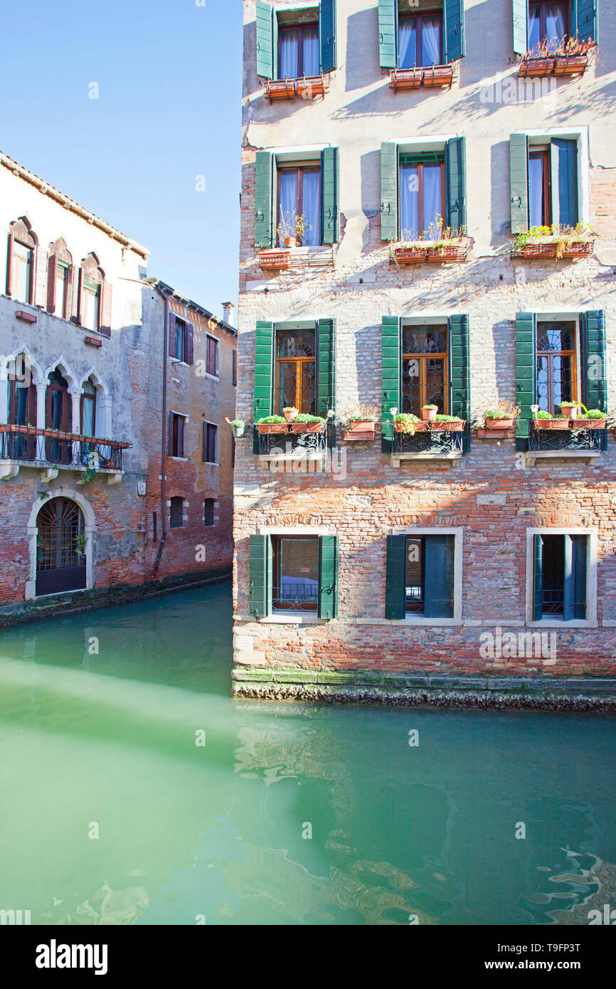 Bellissima scena di Venezia, Italia Foto Stock