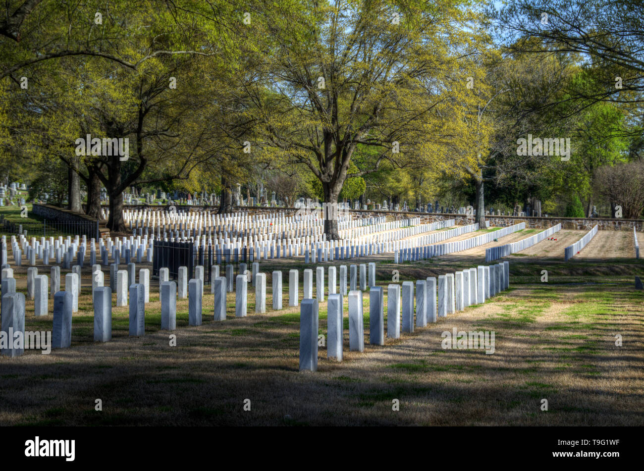 Little Rock Cimitero Nazionale Foto Stock