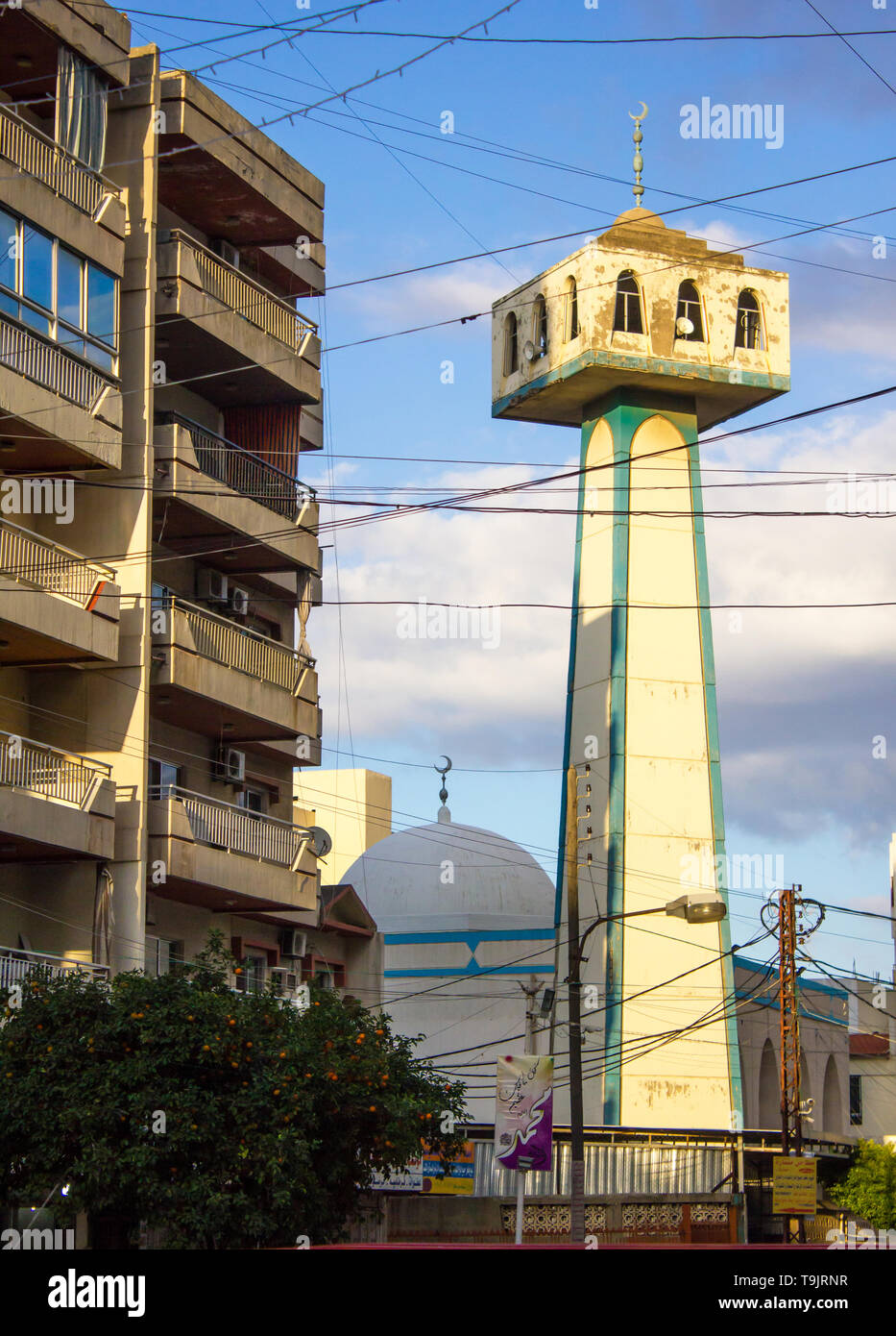Tripoli, Libano - 15 Gennaio 2016: Moschea nella città vecchia di Tripoli, Libano, Medio Oriente Foto Stock
