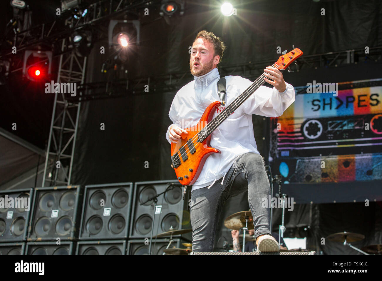 17 maggio 2019 - Columbus, Ohio, Stati Uniti - CONCEDERE LEO cavaliere di Shvpes durante il tempio Sonic Music Festival presso il MAPFRE Stadium di Columbus, Ohio (credito Immagine: © Daniel DeSlover/ZUMA filo) Foto Stock