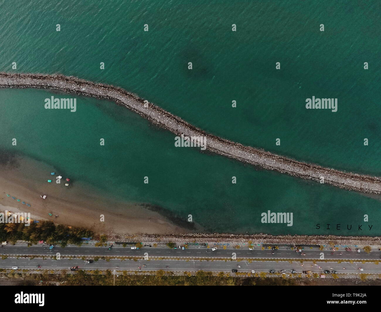 Ulee Lheu beach, Banda Aceh Foto Stock