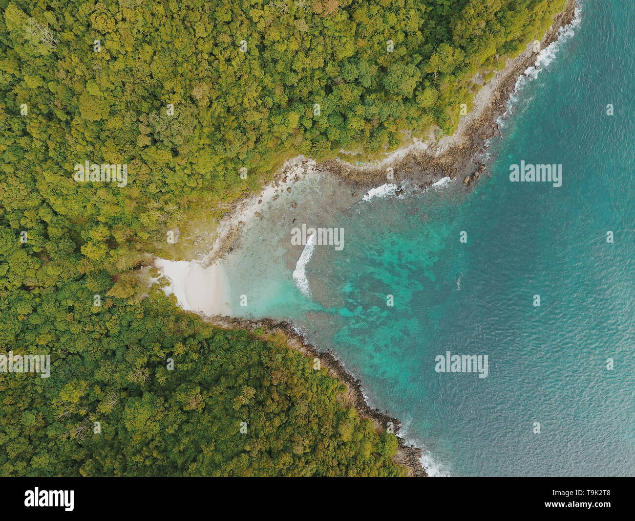 Camping spot di banda aceh Foto Stock