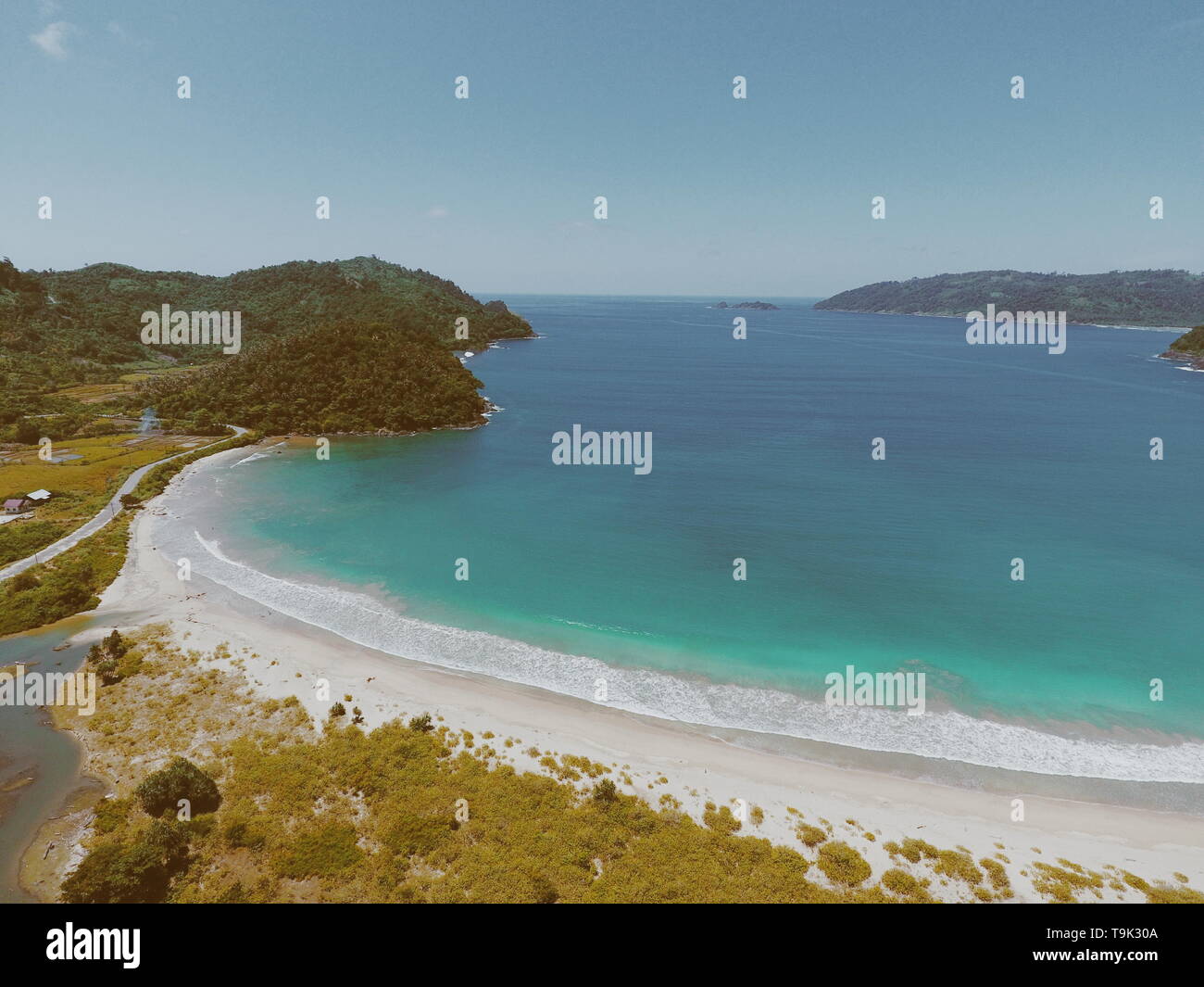 Rinon Beach, Pulo Aceh Foto Stock