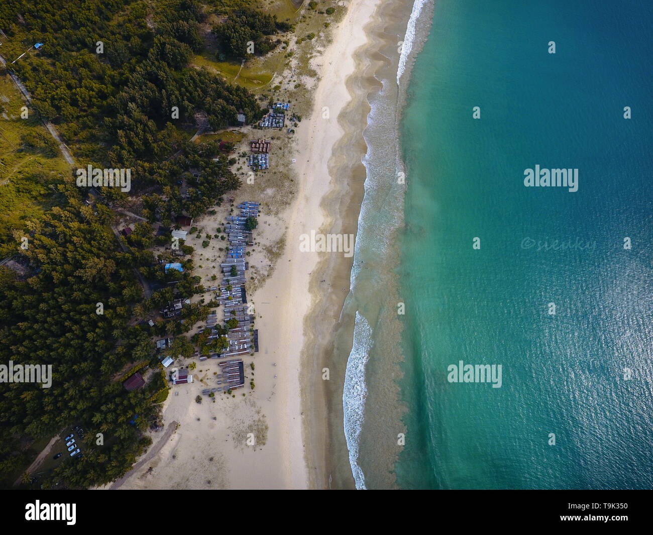 Spiaggia Lampuuk Foto Stock