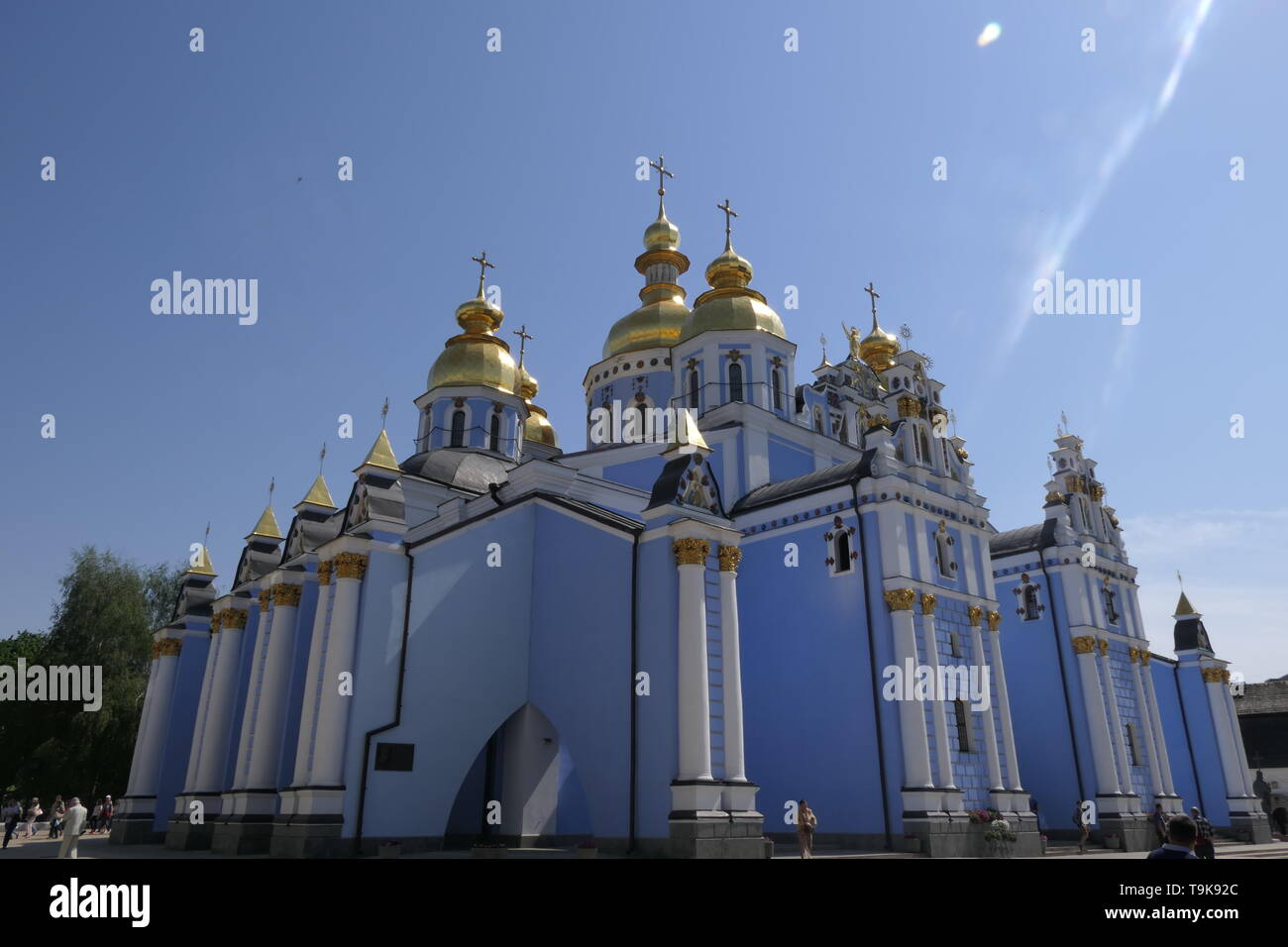 La parrocchia di San Michele Golden-Domed Monastero a Kiev, Ucraina Foto Stock