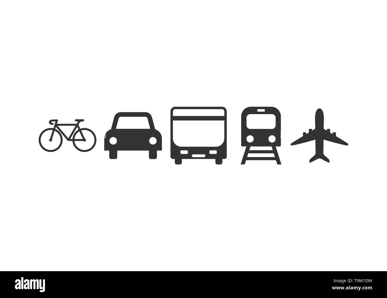 I mezzi di trasporto pubblici, Navetta, traffico, trasporti, Icona del trasporto. Illustrazione Vettoriale, design piatto. Illustrazione Vettoriale