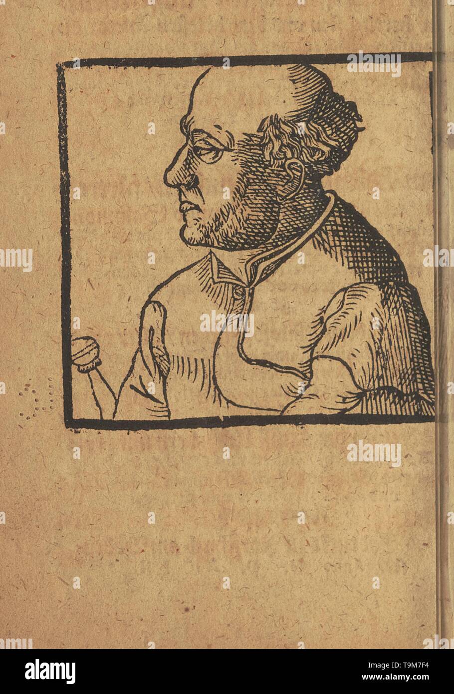 Theophrastus Philippus Aureolus Bombastus von Hohenheim (Paracelso). Museo: Collezione privata. Autore: anonimo. Foto Stock