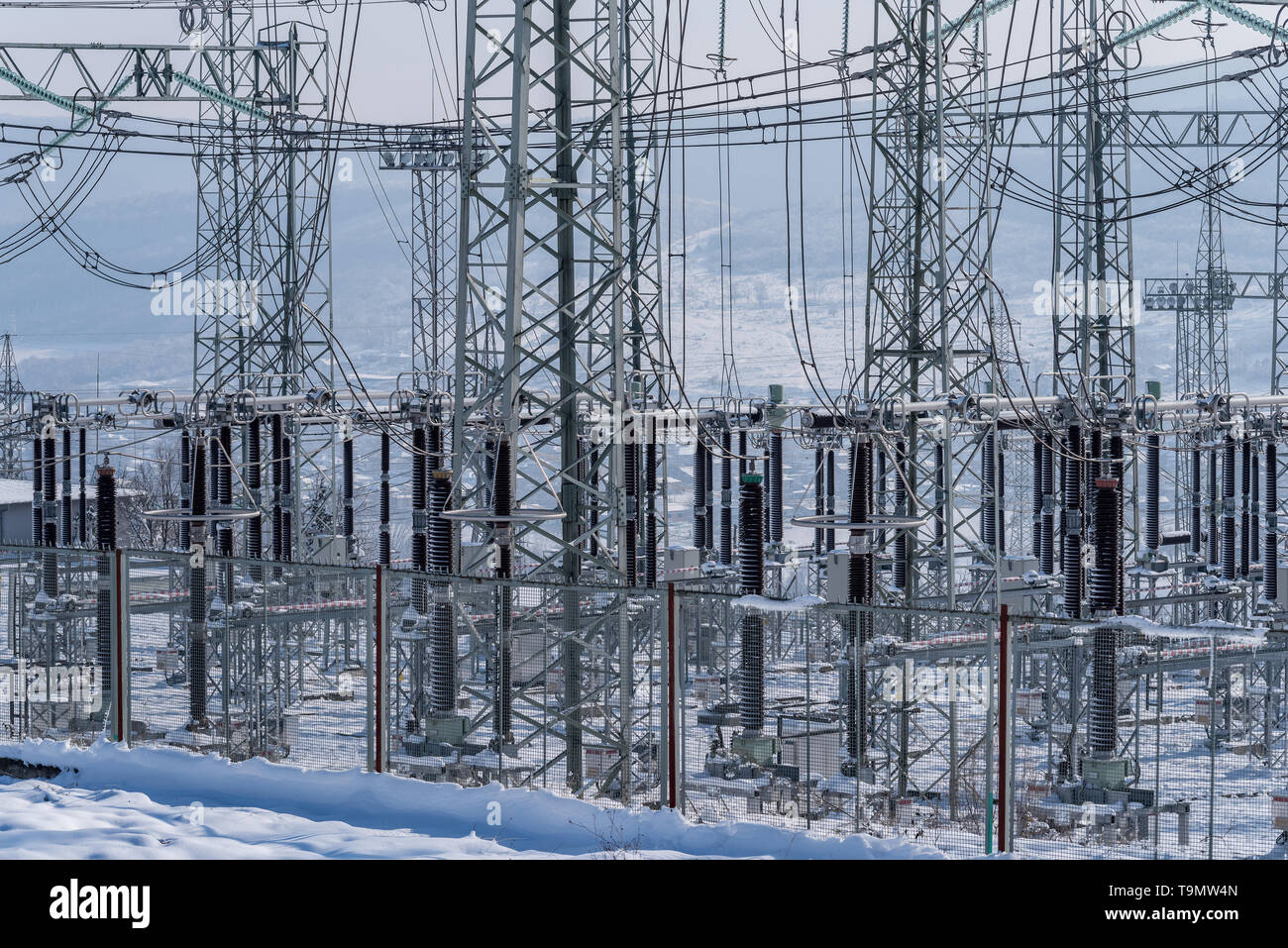 Nuovo prezzo elettricità previsioni. Foto Stock