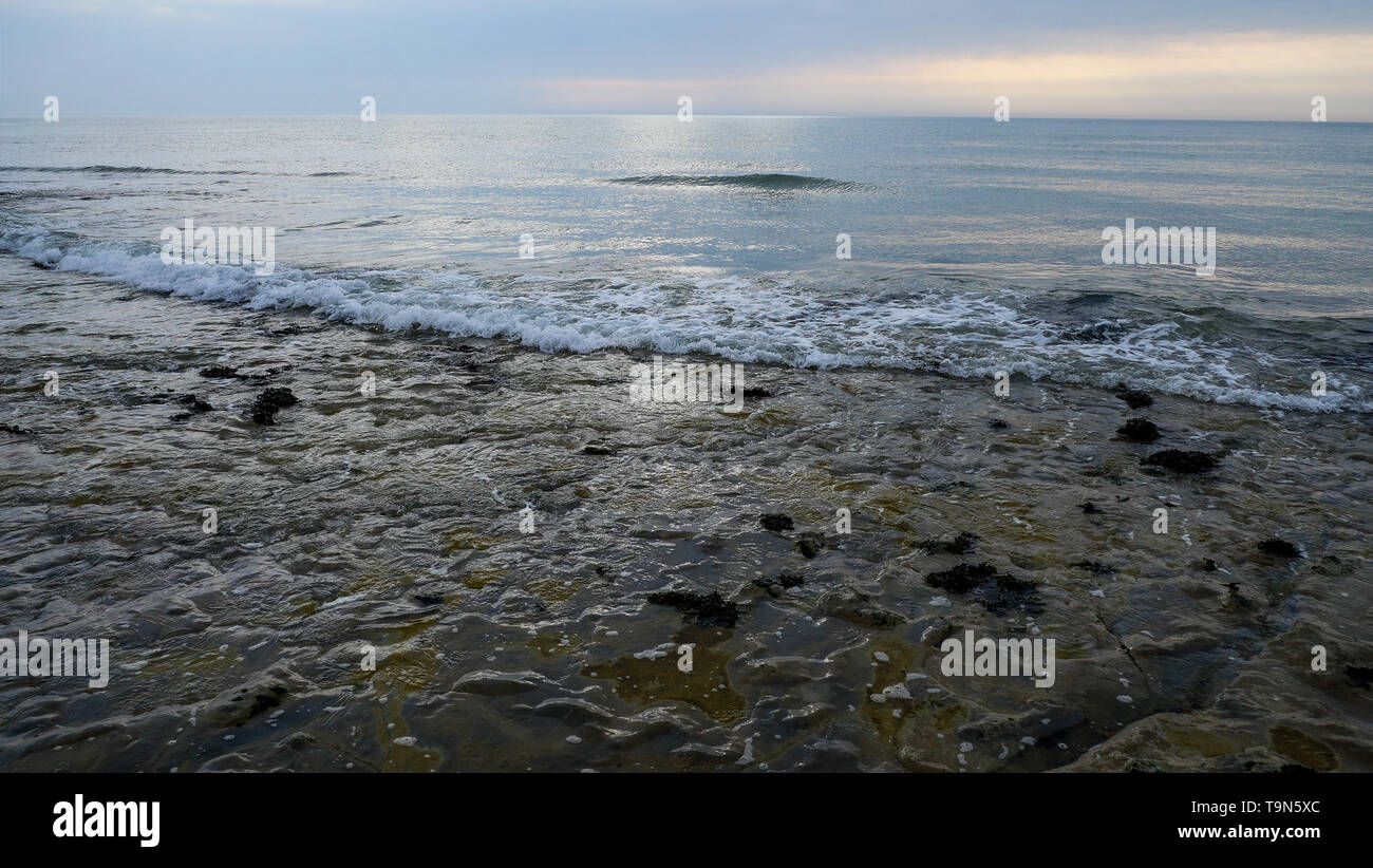 Rising Tide, Fort-Mahon, Somme, Hauts-de-France, Francia Foto Stock