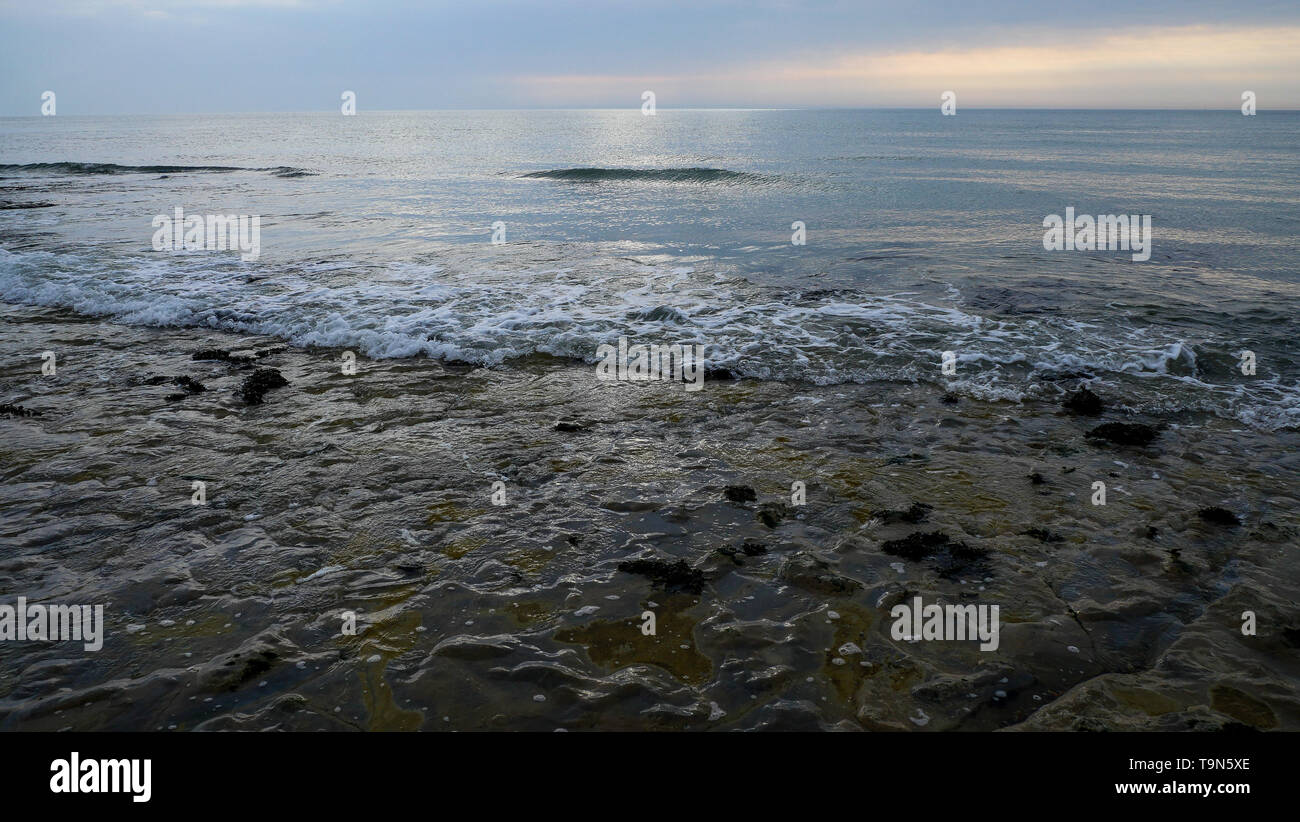 Rising Tide, Fort-Mahon, Somme, Hauts-de-France, Francia Foto Stock