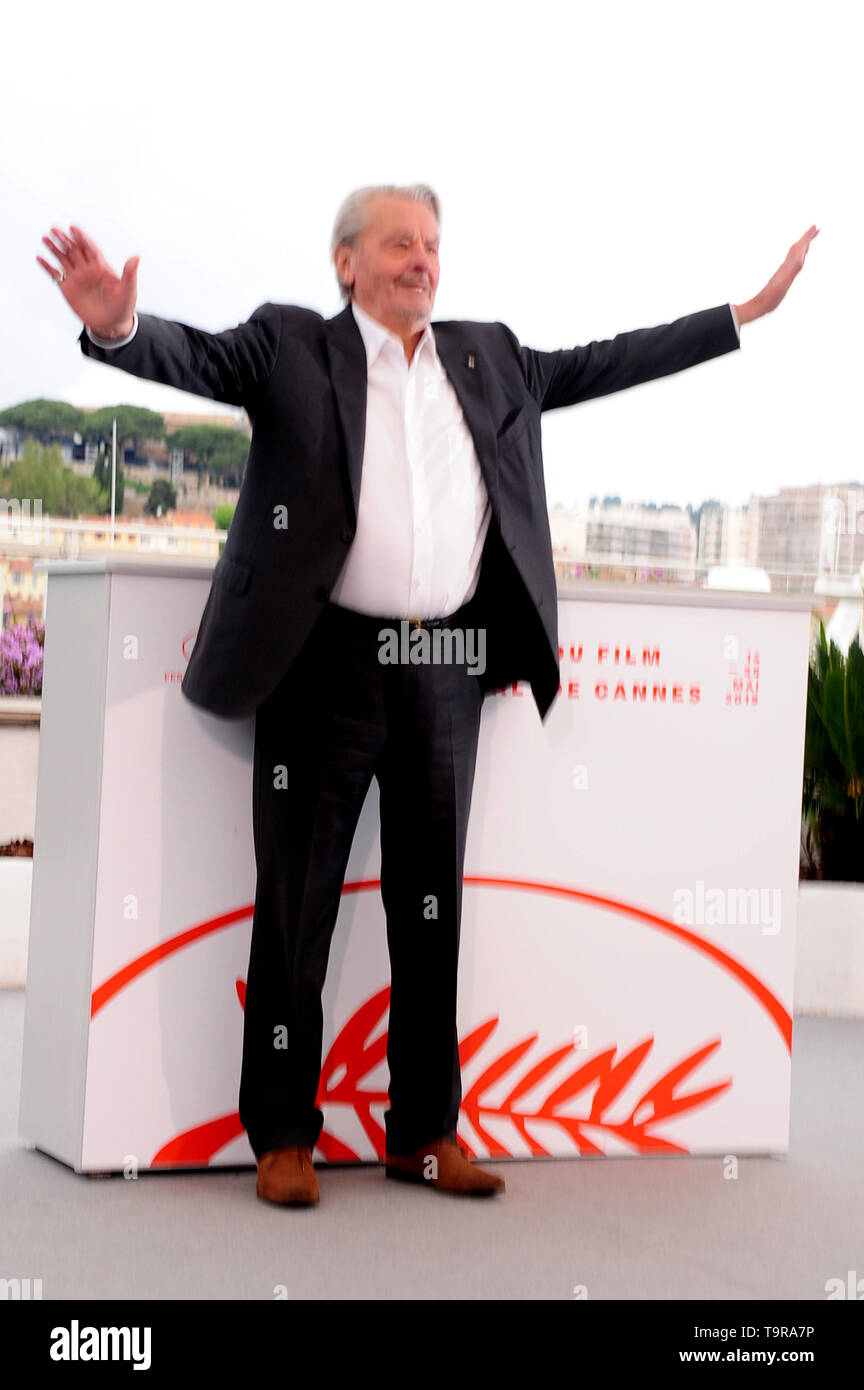 Festival del Cinema di Cannes il 19 maggio a Photocall Alain Delon era Honneur DU FESTIVAL DE CANNES Foto Stock