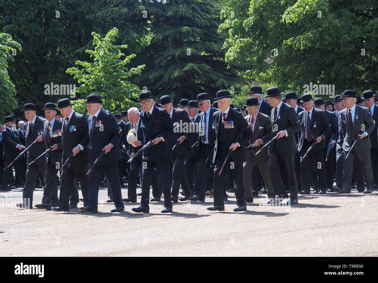 London, England, Regno Unito - 12 Maggio 2019: 94th parata annuale della cavalleria combinato di vecchi compagni Associazione in Hyde Park Londra Foto Stock
