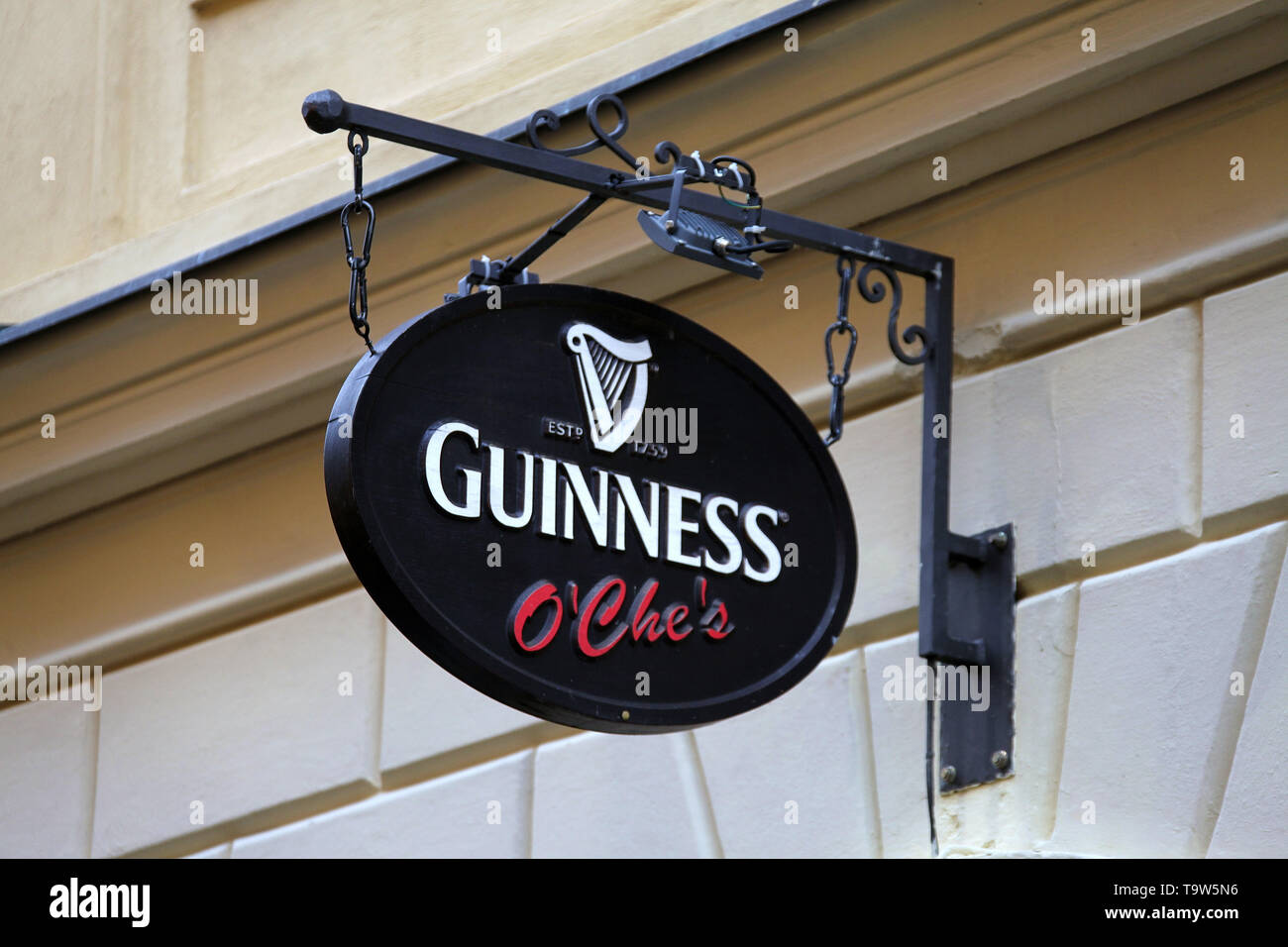 O'Che's Irish Bar di Praga Foto Stock