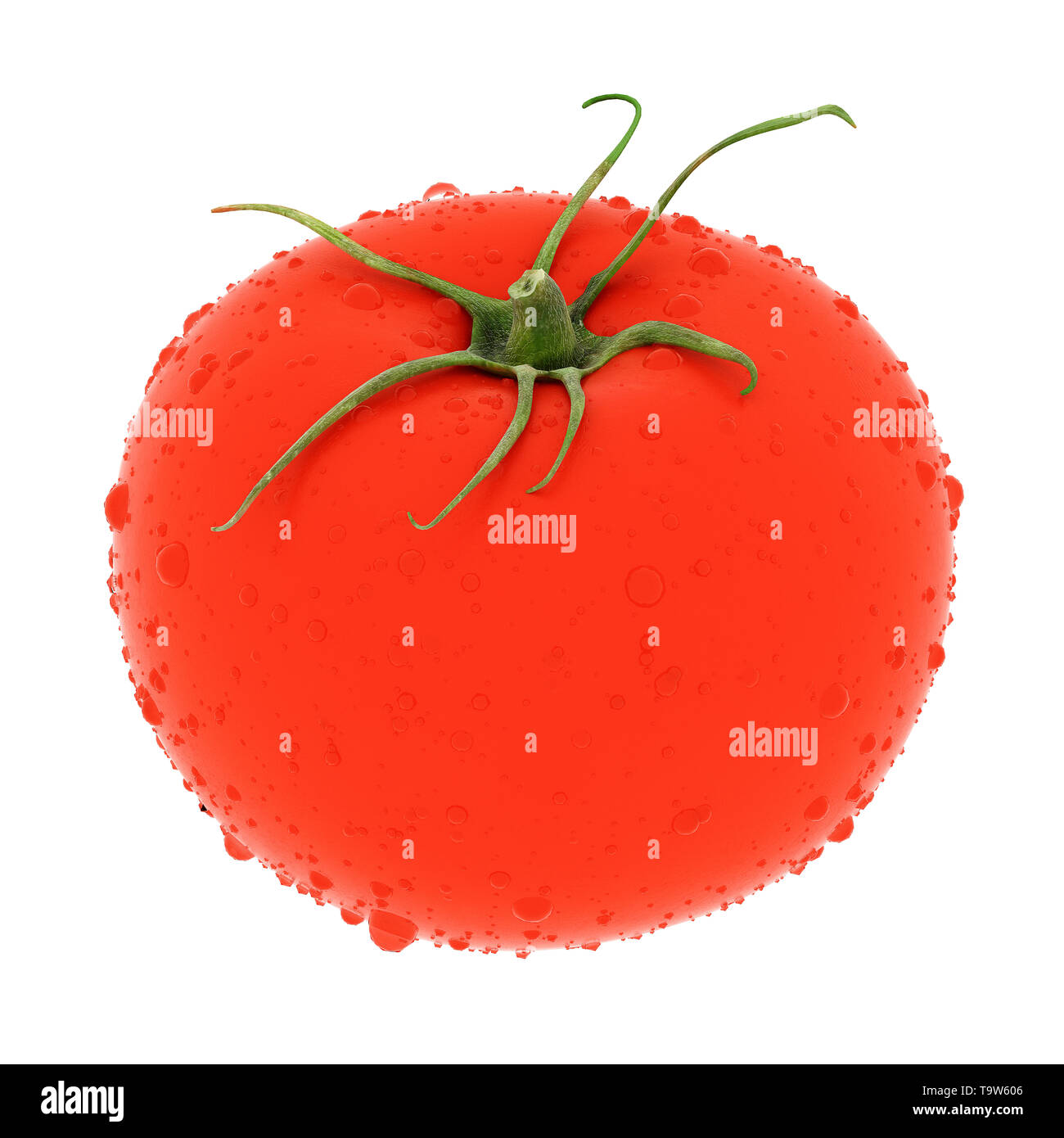 3D render il pomodoro Foto Stock