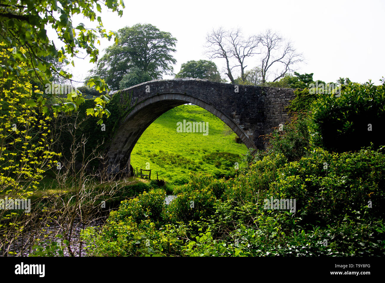 Una passeggiata intorno Alloway in Ayrshire il luogo di nascita di Robert (Rabbie Burns). Foto Stock