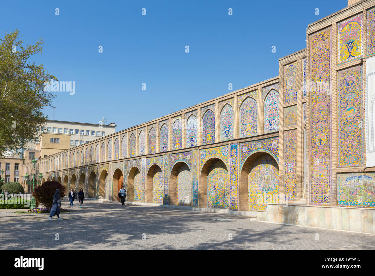 Golestan palace, Teheran, Iran Foto Stock