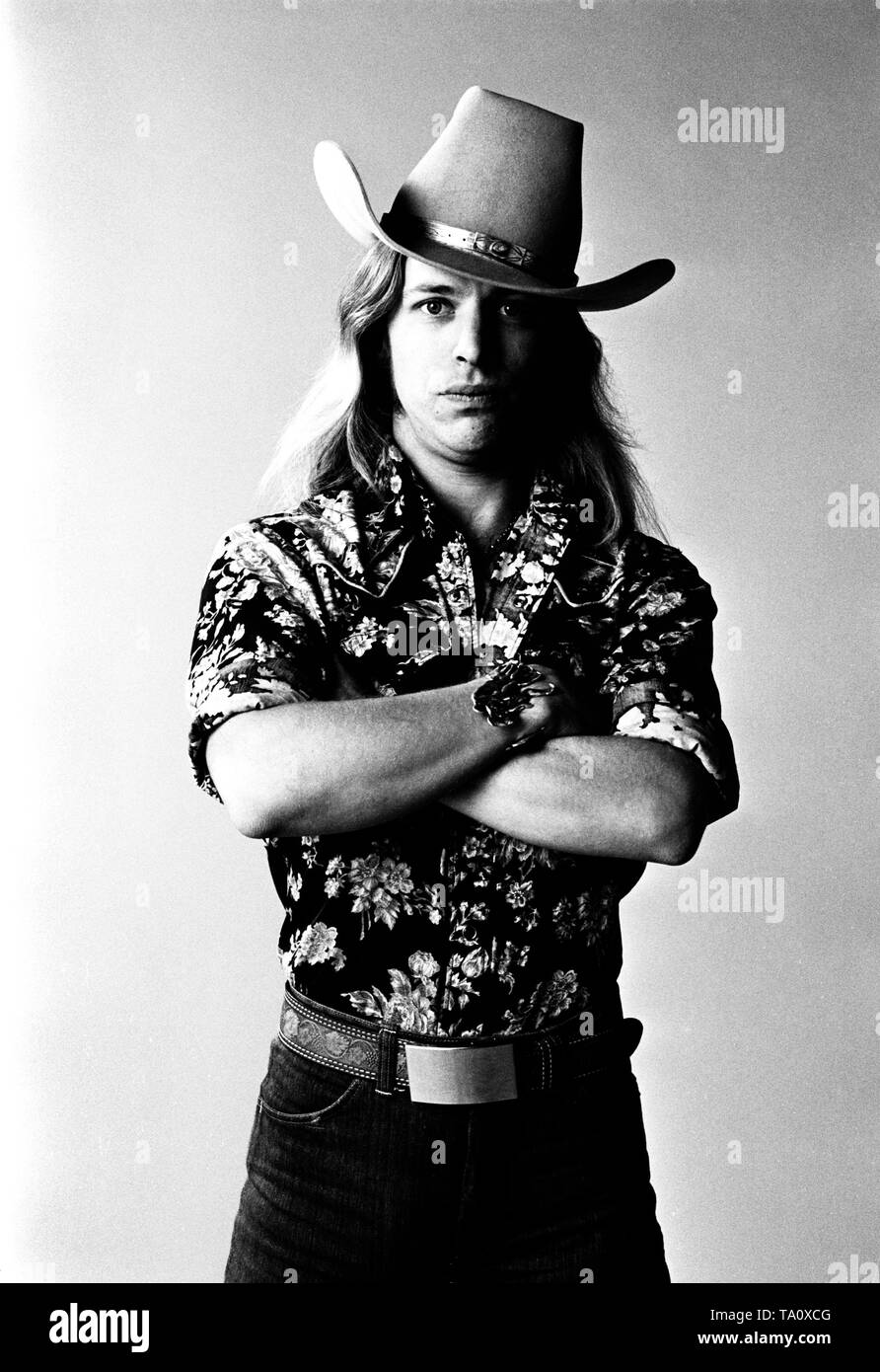 Black Oak Arkansas Amsterdam, Paesi Bassi - 1975, (foto Gijsbert Hanekroot) Foto Stock