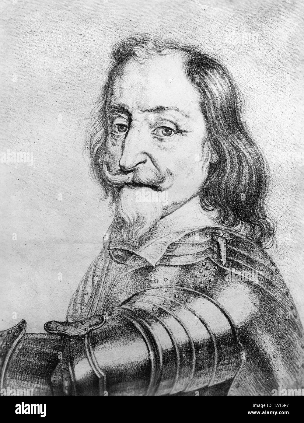 Massimiliano I, Duca/Elettore di Baviera (1573-1651). Illustrazione contemporanea dal 1598. Foto Stock