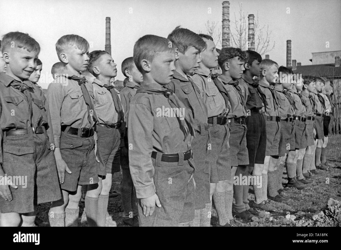 Sudeti tedesco gioventù nel maggio 1938. Foto Stock
