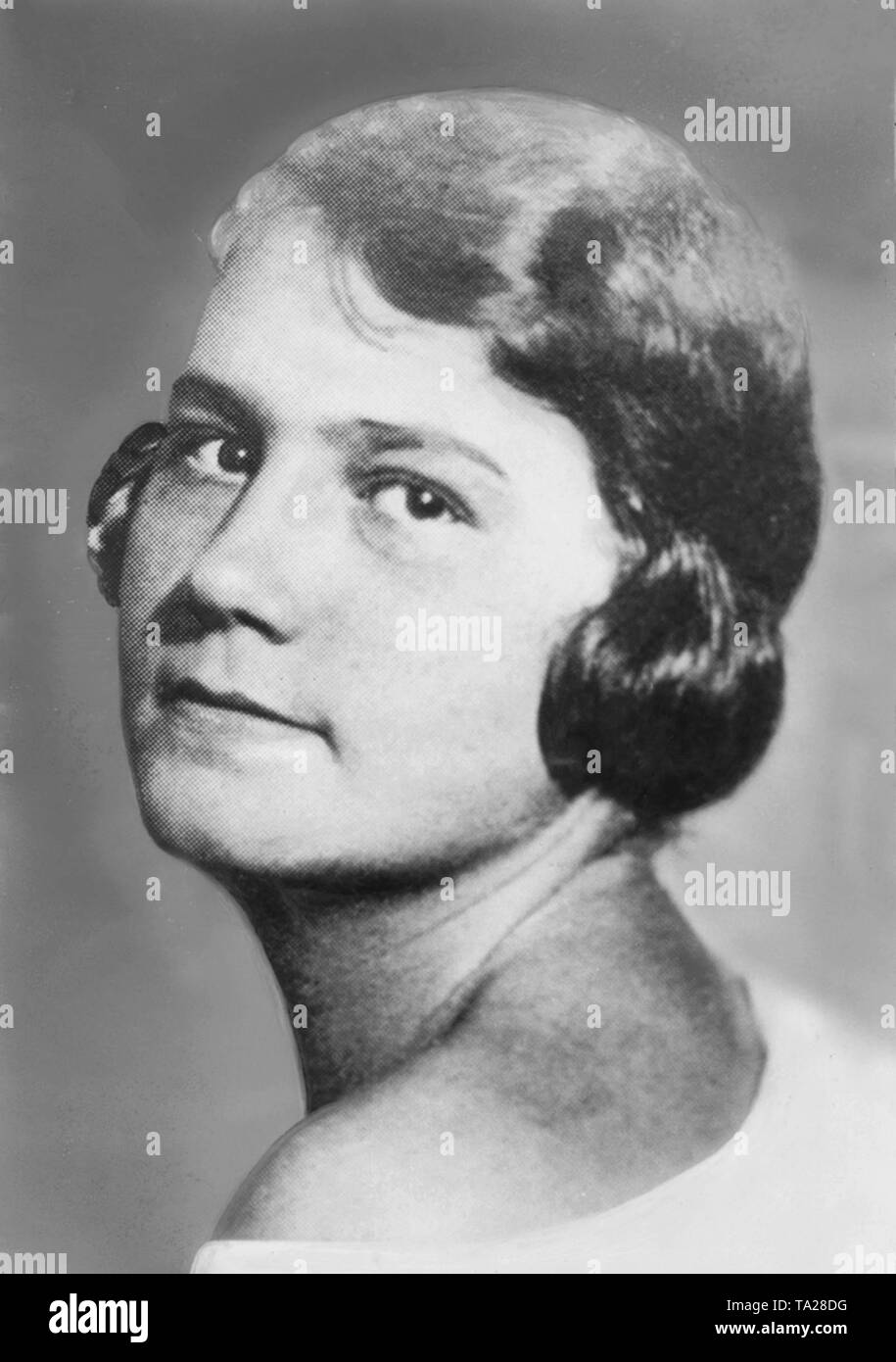 Raubal era la nipote di adolf hitlers immagini e fotografie stock ad ...
