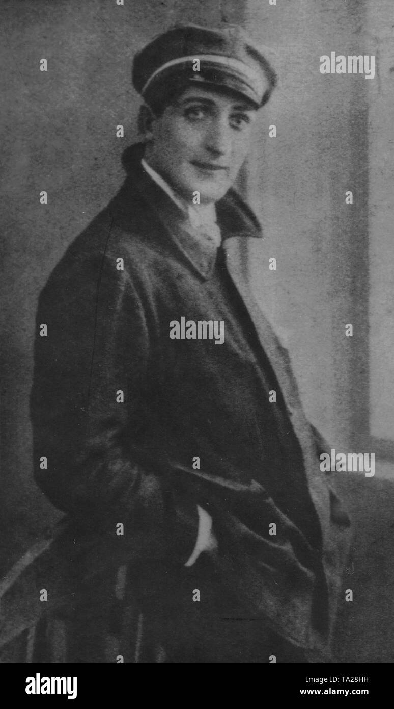 Hans Albers (1891-1960), un attore tedesco, come uno studente. Foto Stock
