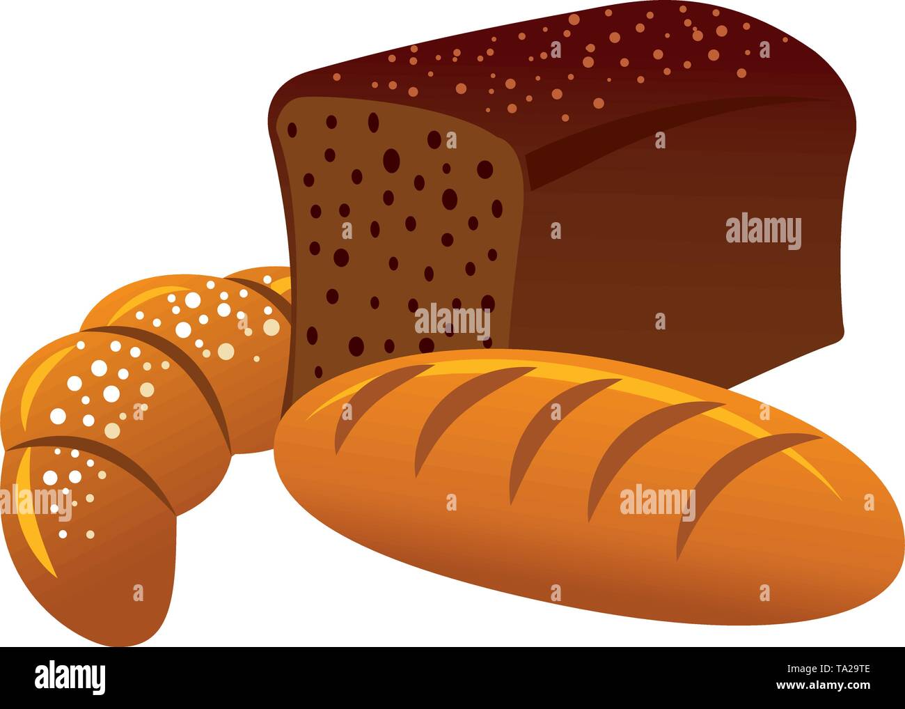 Pane Illustrazione Vettoriale