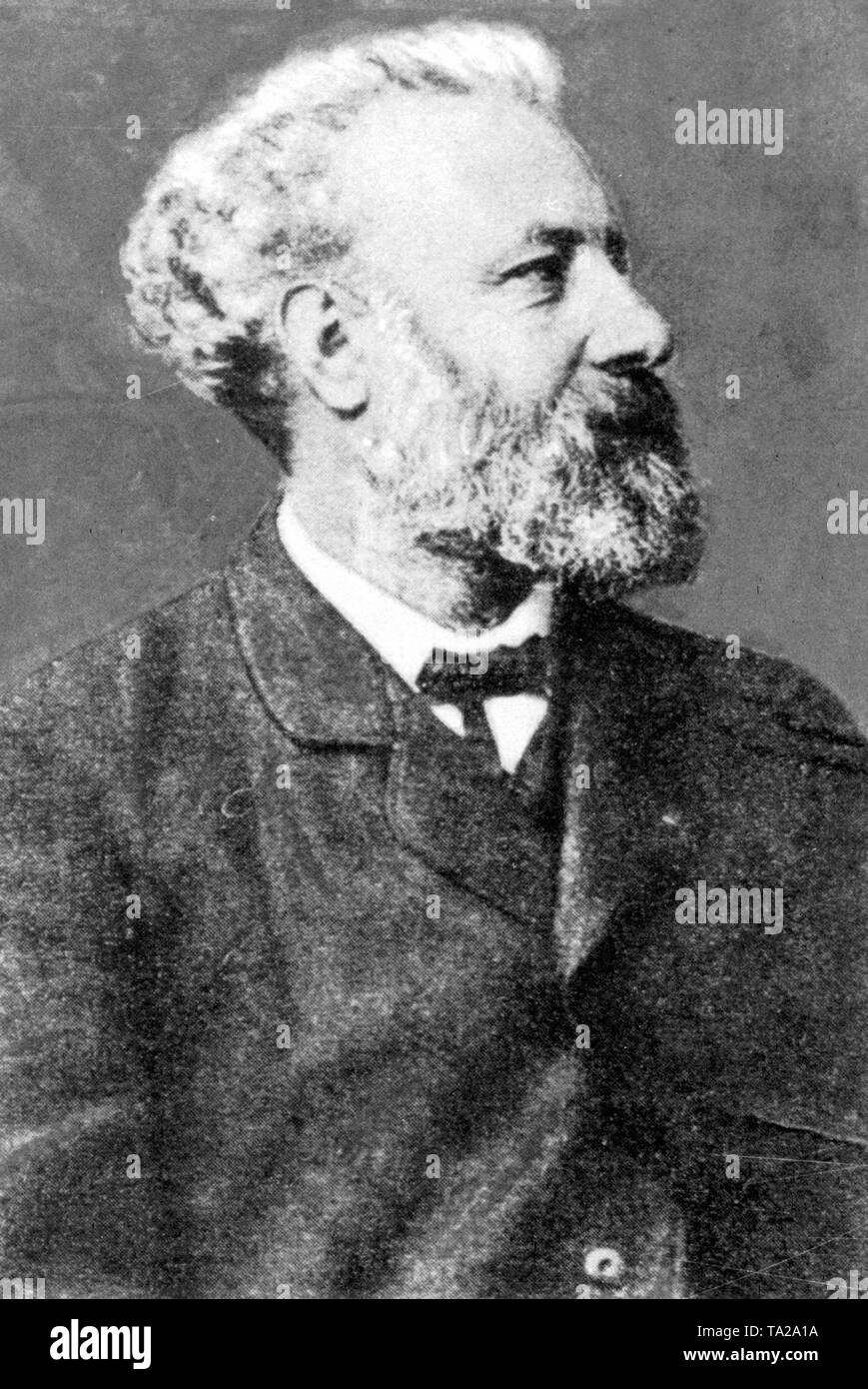 Jules Verne, uno scrittore francese Foto stock - Alamy