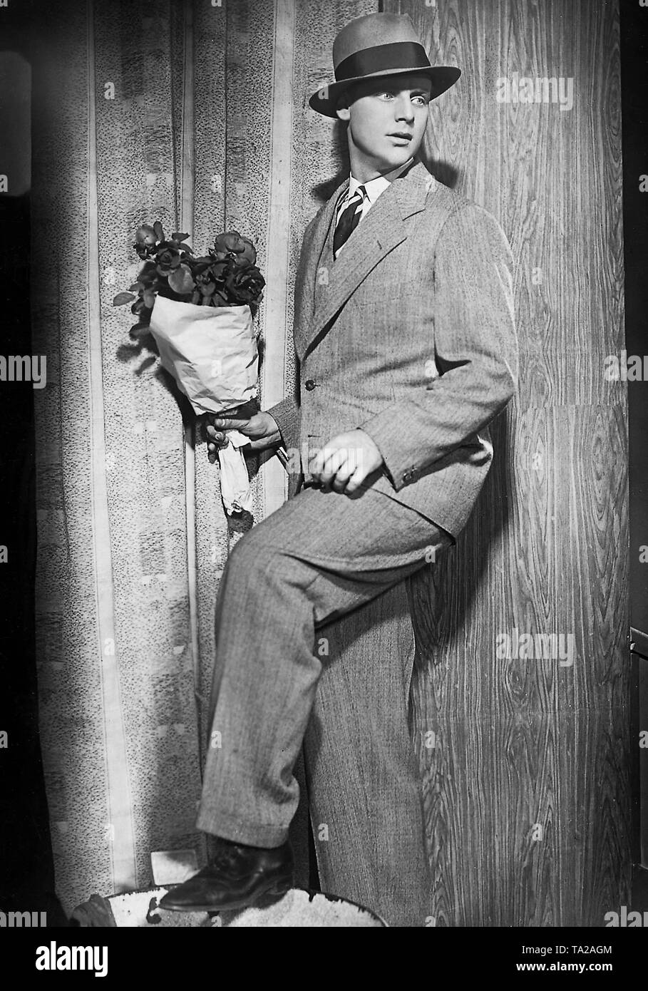 Walter Slezak in 'Il Gala Performance' (aka 'Die Galavorstellung der Fratinellis"), diretto da Frederic Zelnik, Germania 1932. Foto Stock