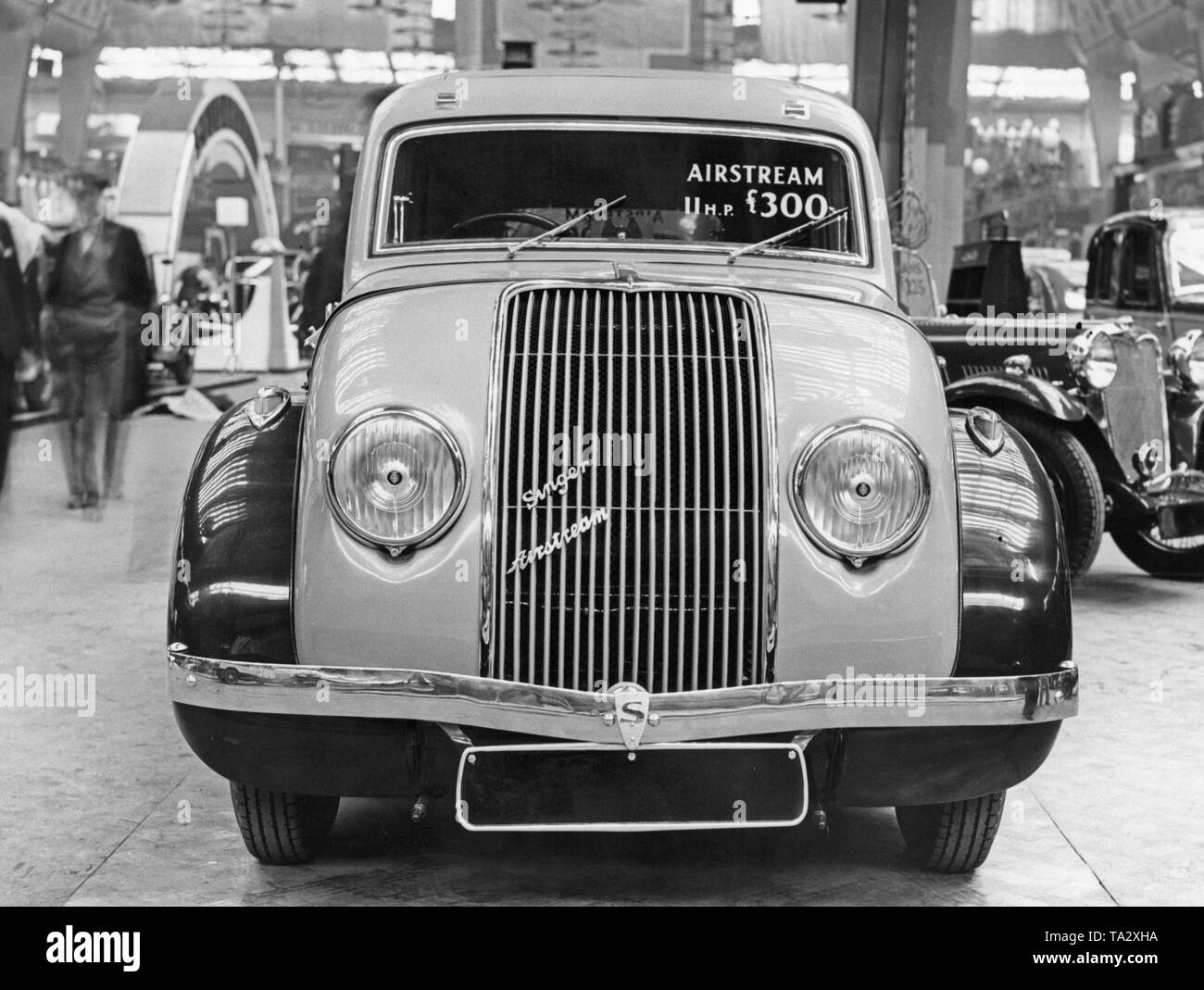 Il cantante 11 aereiforme al British International Motor Show 1934 a Londra. Foto Stock