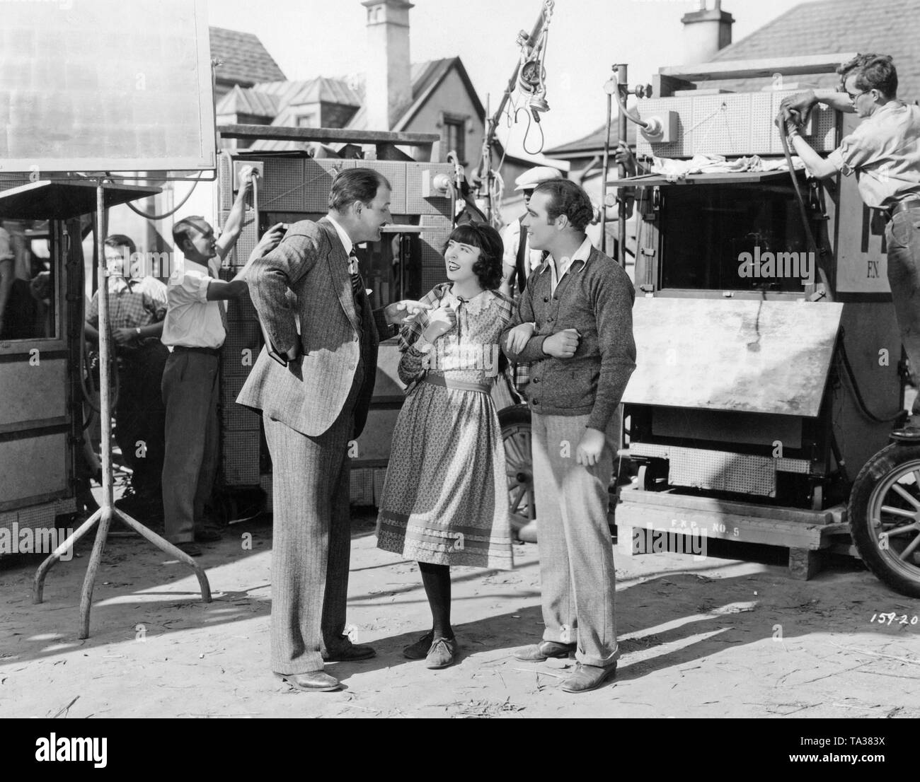 Foto di attrice Colleen Moore riprese "miling occhi irlandesi,' diretto da William Seiter. Questo film è un Vitaphone film musicale con sequenze Technicolor. Il Vitaphone sound sistema di pellicola garantita la simultaneità di immagine e suono in pellicola. Foto Stock