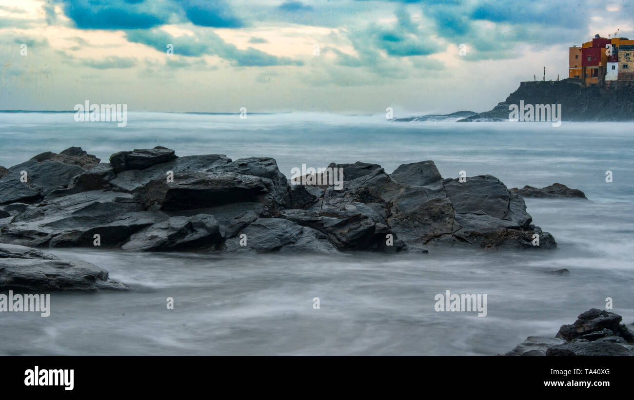 Costa di Gran Canaria Foto Stock