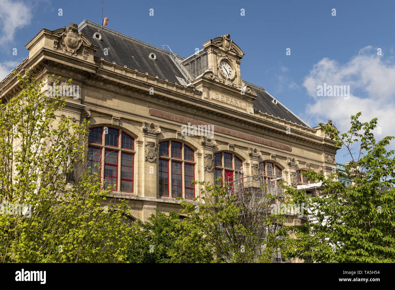 Parigi, Francia, Austerlitz stazione ferroviaria e metropolitana, uno dei sei grandi terminus stazioni ferroviarie di Parigi. Situato sulla riva sinistra della Senna Foto Stock