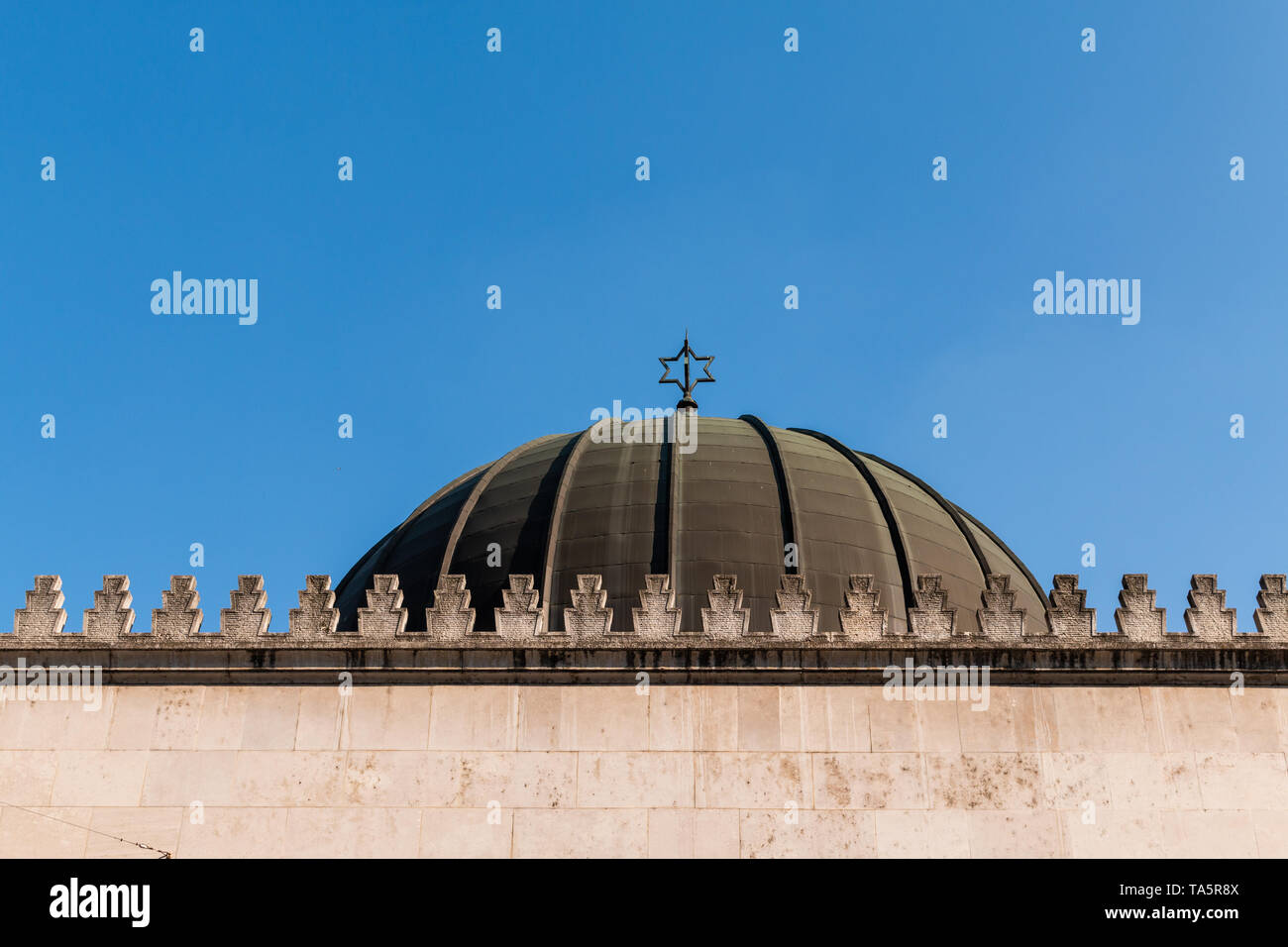 Sinagoga di via Dohány Foto Stock