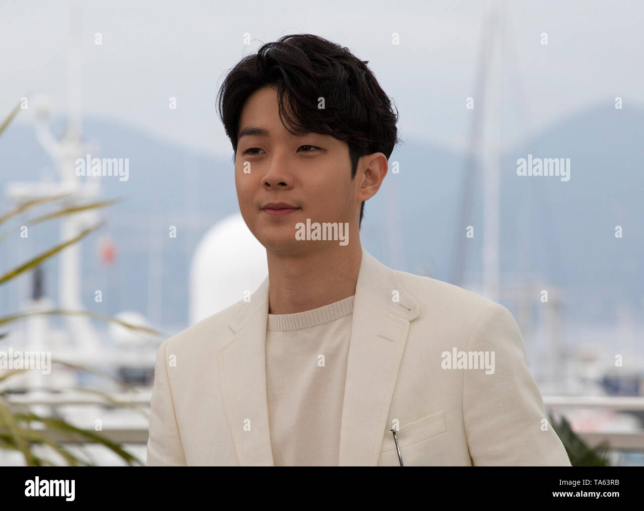 Cannes, Francia. 22 Maggio, 2019. Attore Choi Woo-Shik al parassita di pellicola fotografica chiamata presso la 72a Cannes Film Festival, mercoledì 22 maggio 2019, Cannes, Francia. Photo credit: Doreen Kennedy/Alamy Live News Foto Stock