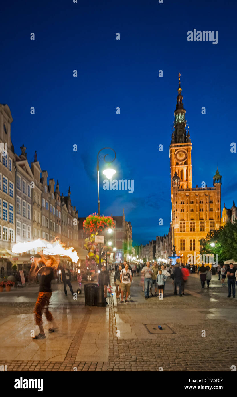 Cracovia, la vecchia capitale della Polonia Foto Stock