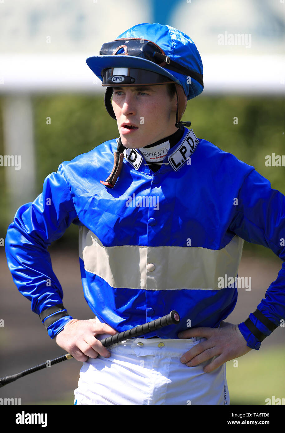 Rowan Scott, jockey Foto Stock