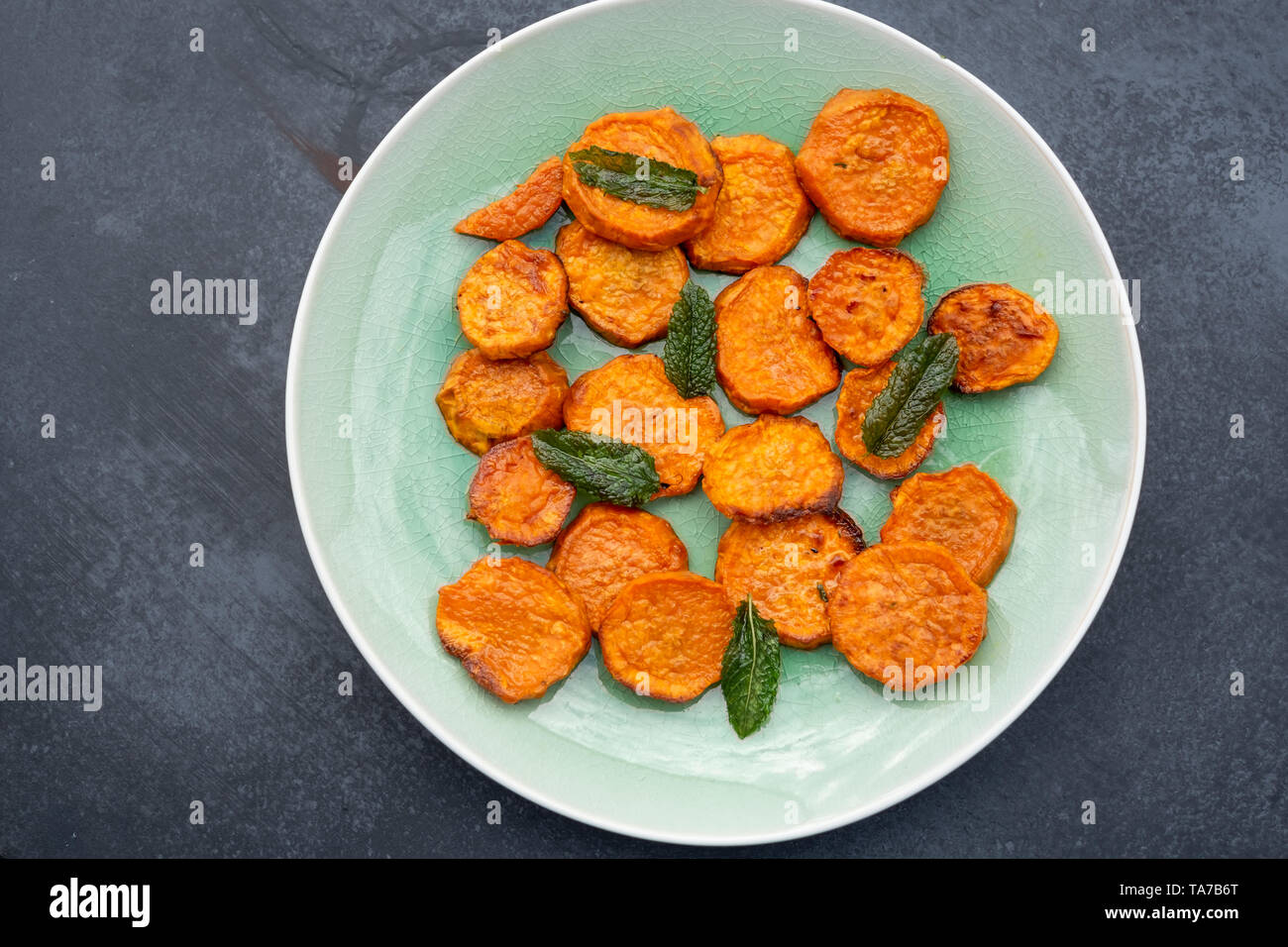 Arrosto di Squash Foto Stock
