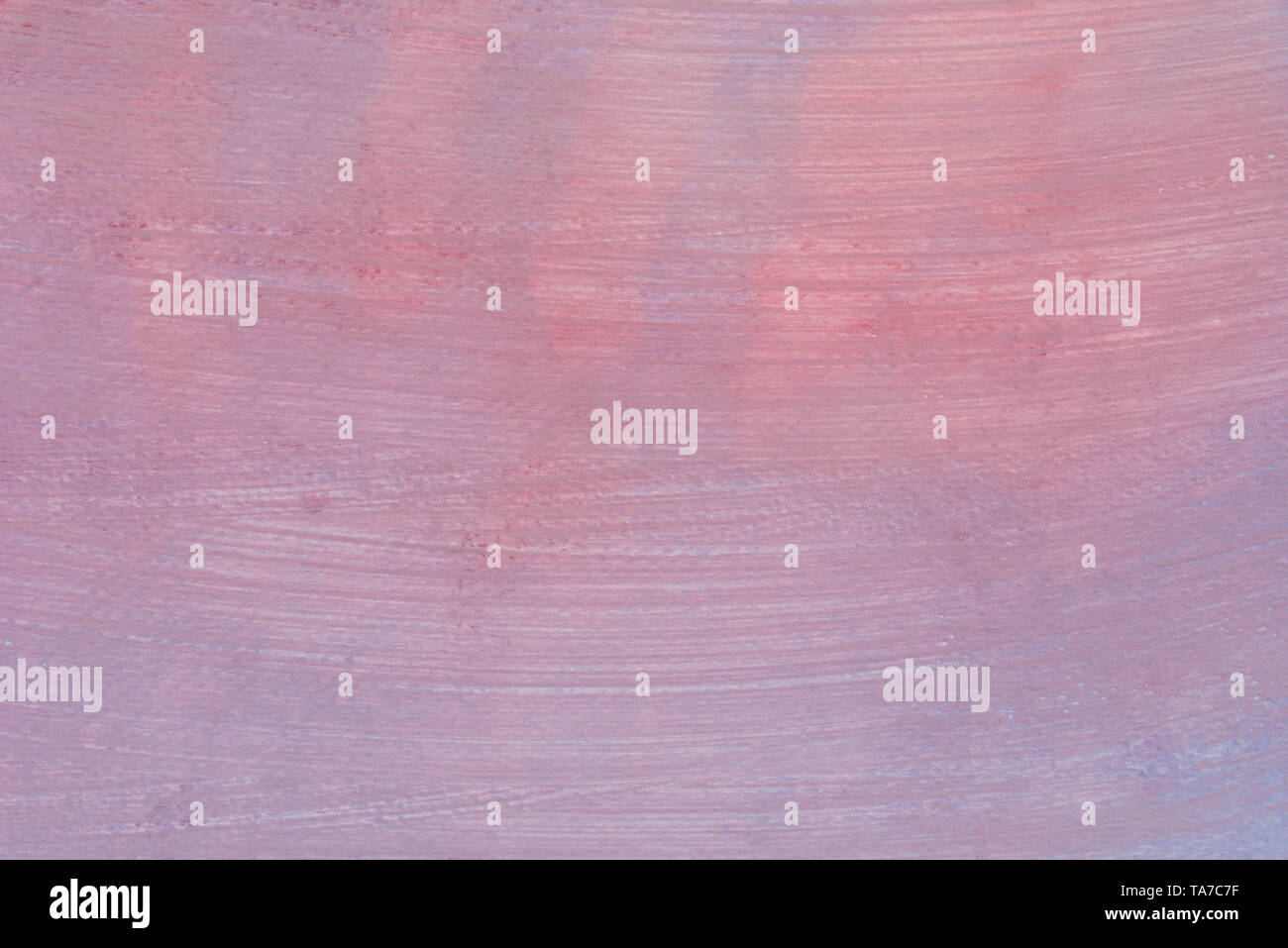 Colore rosa dipinto acrilico su carta texture di sfondo Foto Stock