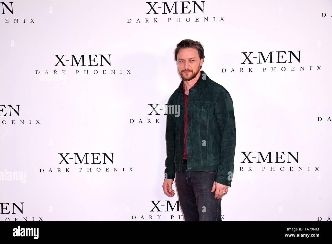 James McAvoy frequentando l'X-Men: Dark Phoenix photocall tenutosi a Picturehouse Central London. Foto Stock