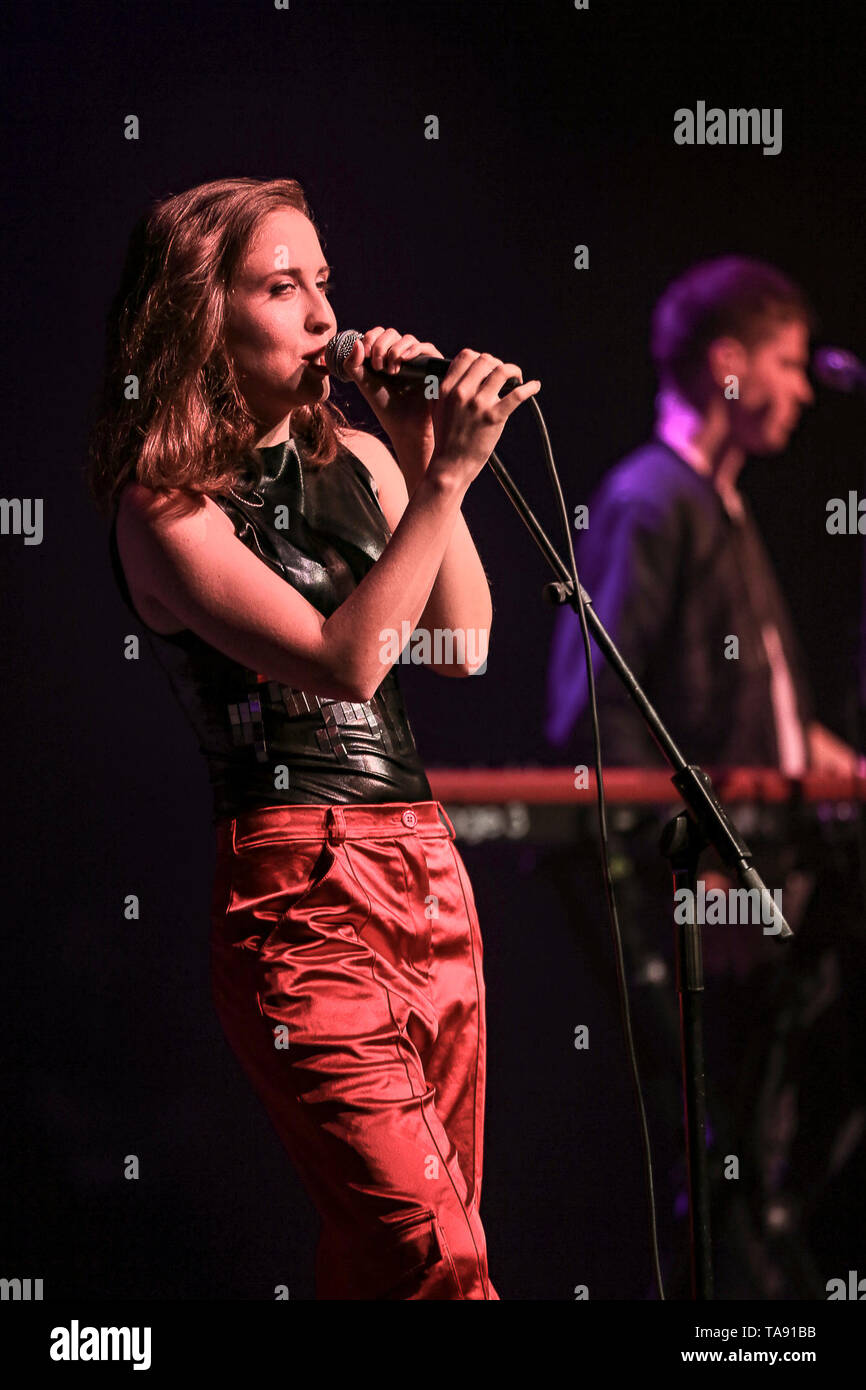 Alice Merton ha presentato il suo primo album di debutto "int" presso l Auditorium Parco della Musica di Roma. Foto Stock